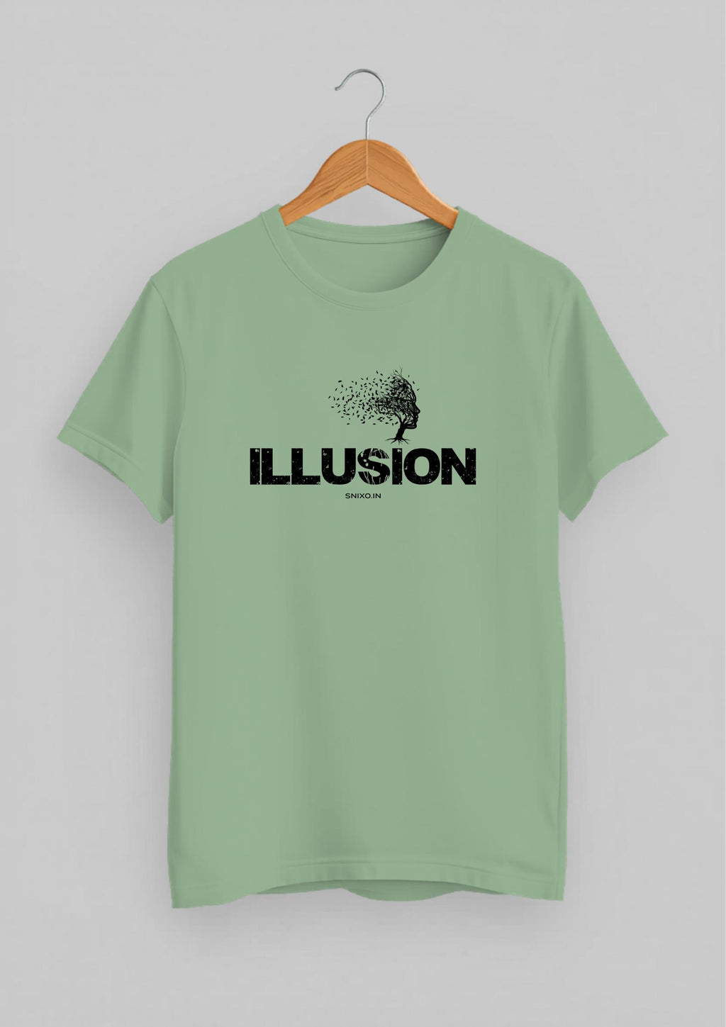 Illusion Snixo Classic Fit T-Shirt | Jade