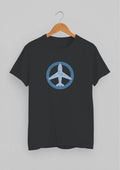 Airplane Shadow Classic Fit T-Shirt | Steel Gray