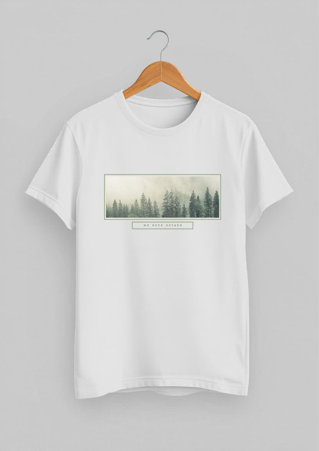 We Want Oxygen Classic Fit T-Shirt | White