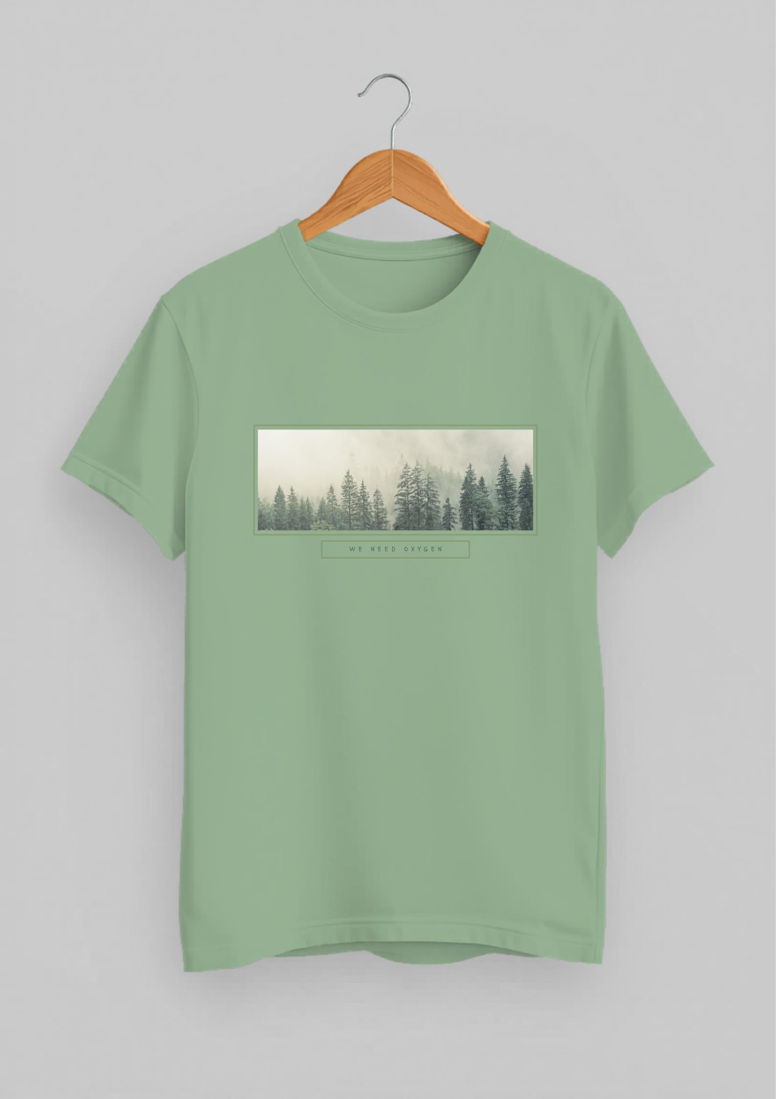 We Want Oxygen Classic Fit T-Shirt | Jade