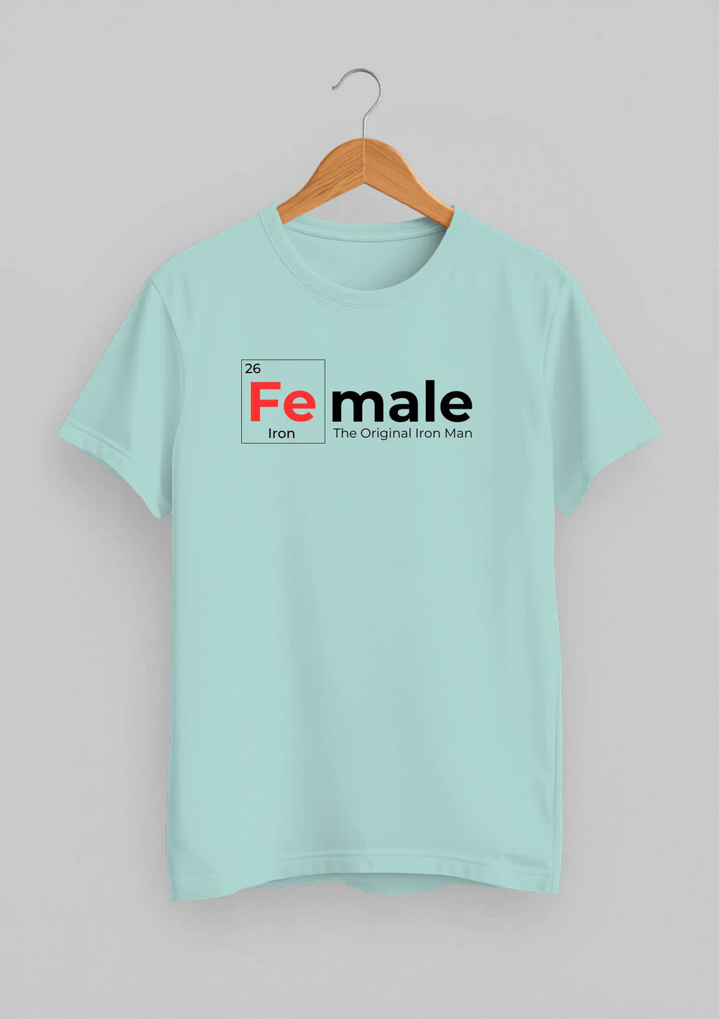 Fe Male Classic Fit T-Shirt | Mint
