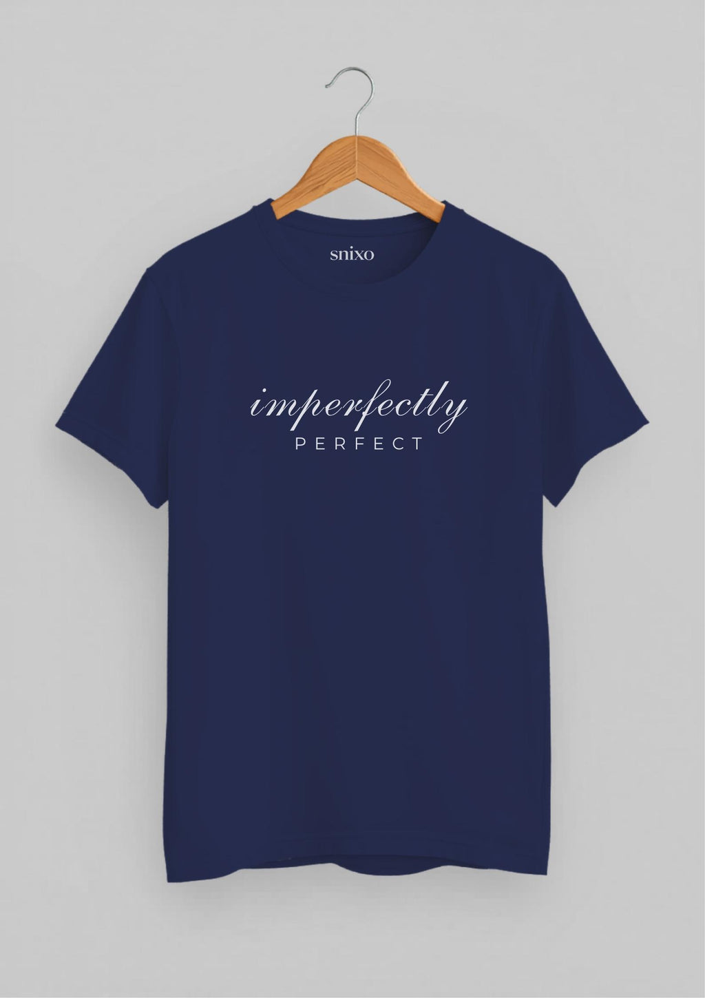 Imperfectly Perfect Snixo Classic Fit T-Shirt | Royal Blue